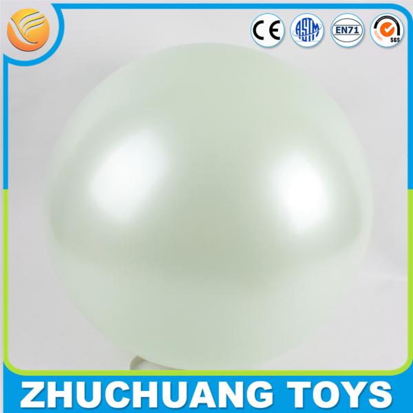 45cm inflatable glow in the dark ball for gym