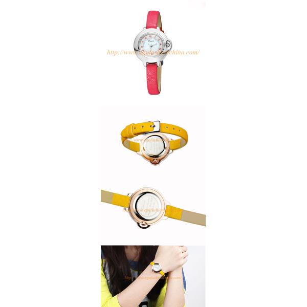 KM17 KIMIO Women Men Unisex Watches Quartz Sport Wrist Watch Leather Band Letters Analog