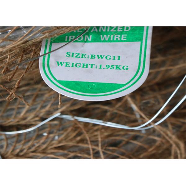 Цинк бандажной проволоки катушки 1kg Bwg 21 электрический гальванизированный покрыл