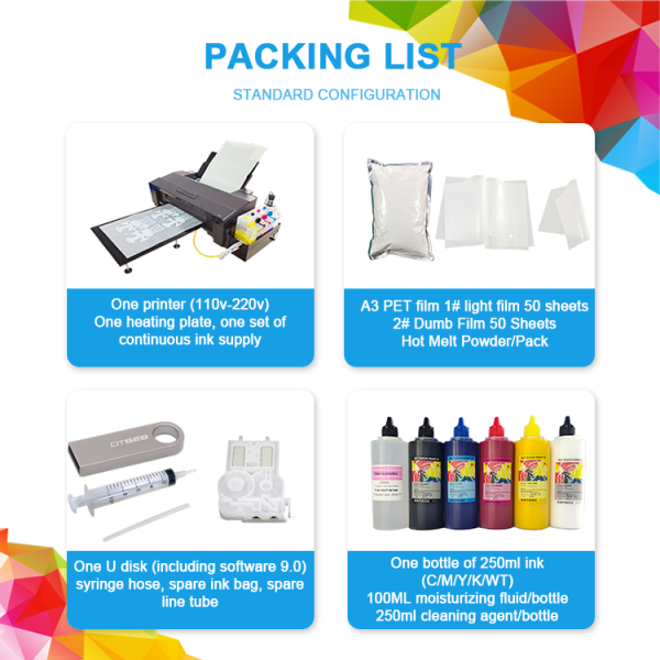 Cheap Good A4 A3 A3+ Cold Release Heat Transfer PET Film for DTF Film Printer 30CM 60CM
