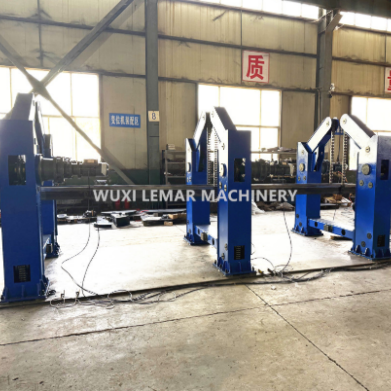 20 Ton Steel Structure H Beam Tilter Machine Heavy Duty Beam Turning Rotator