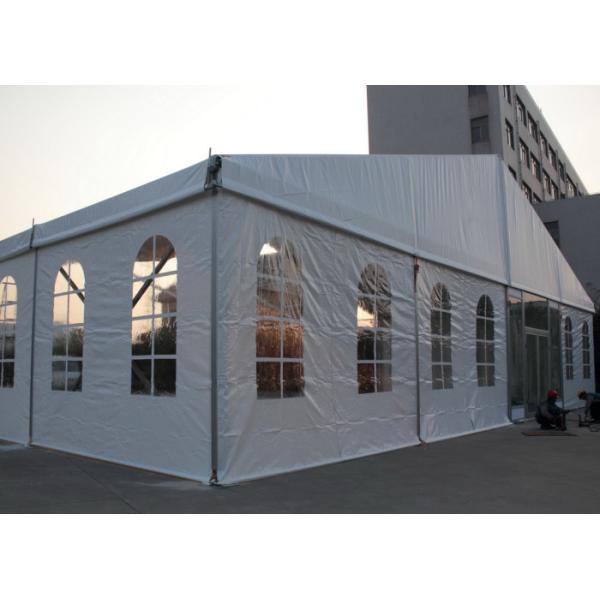 Customized Size Wedding Marquee Aluminum Frame Tent With Tables And Chairs