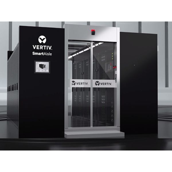 Vertiv SmartAisle 2 Modular Data Center with Three Phase Power and 100000 Wh Electric Energy Monitoring System