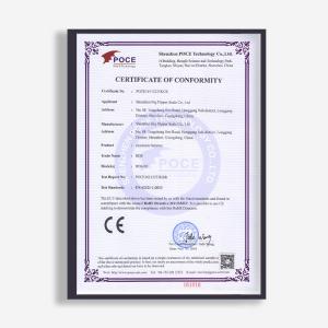 Shenzhen Big Dipper Scale Co.,Ltd Certifications