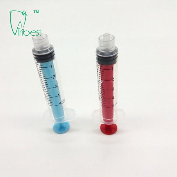5ml Disposable Plastic Dental Syringe For Dental Cleaning