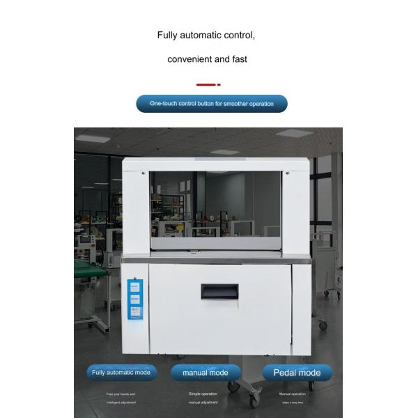 Electric Driven Strapping Machine for Metal Weight 63KG Maximum Tie Size W320*H200mm
