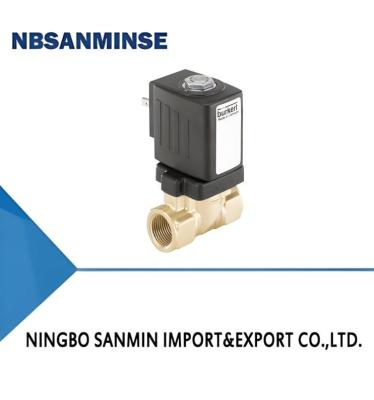 Servo-assisted 2/2-way Diaphragm Valve with Steel Material and Brass Solenoid Valve