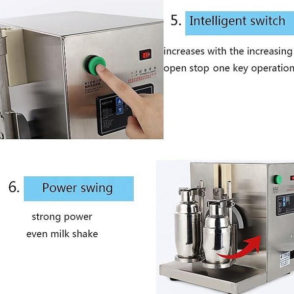 Automatic opereted mango shake juice machine milk tea shaking machine milk tea equipment