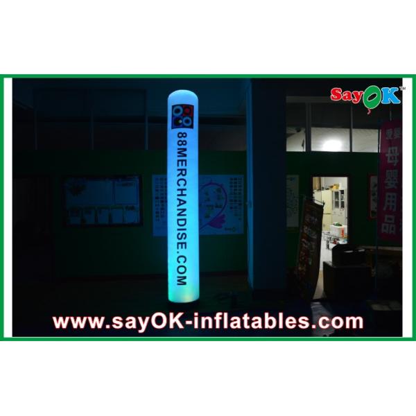 Колонки украшения освещения СИД рекламы штендер раздувной раздувной с печатанием логоса