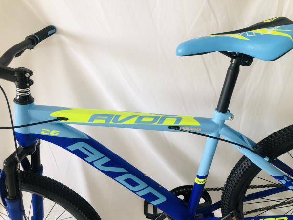 Alta qualidade 24 polegadas 1 velocidade travão de disco absorção de choque suspensão de alumínio carbono estrutura de aço bicicletas de montanha