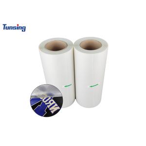 Hot Peel Cold Peel Double Single Side Printing DTF PET Film Roll For Heat Transfer Printer