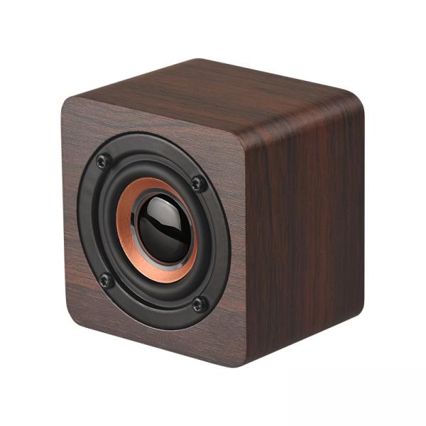 NO Display Screen Vintage Classic Wireless Wooden Speaker Strong Compatibility Portable Mini Retro Wood Bluetooth Speaker