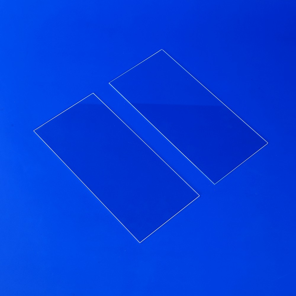 High Precision Polished Quartz Wafer Quartz Sheet 99.99 Purity Transparent
