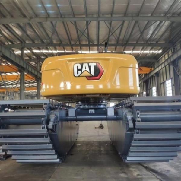 Ponton Amphibie Flottant Personnalisé Pour Excavatrice Cat 320 SY215 PC200 Châssis