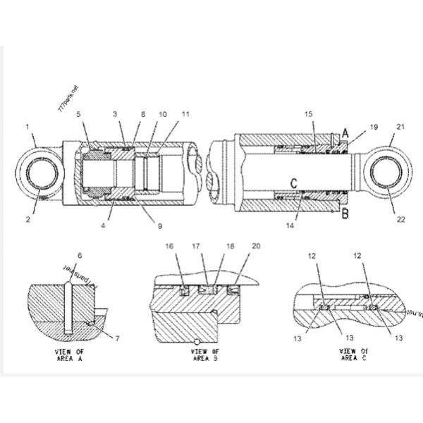 Собрание регулятора гидронасоса регулятора E320C SBS120 экскаватора гидравлическое