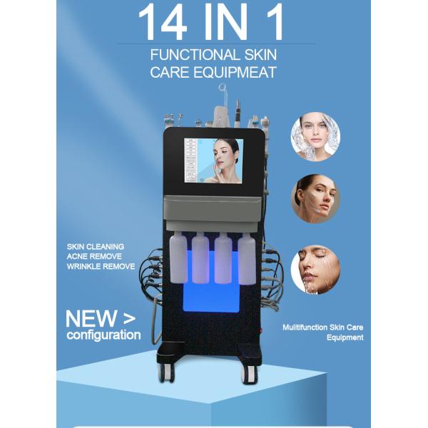 Professional Spa 14in1 Korean Hydra Dermabrasion Facial Machine Hydro H2o2 Bubble Microdermabrasion Facial Machine
