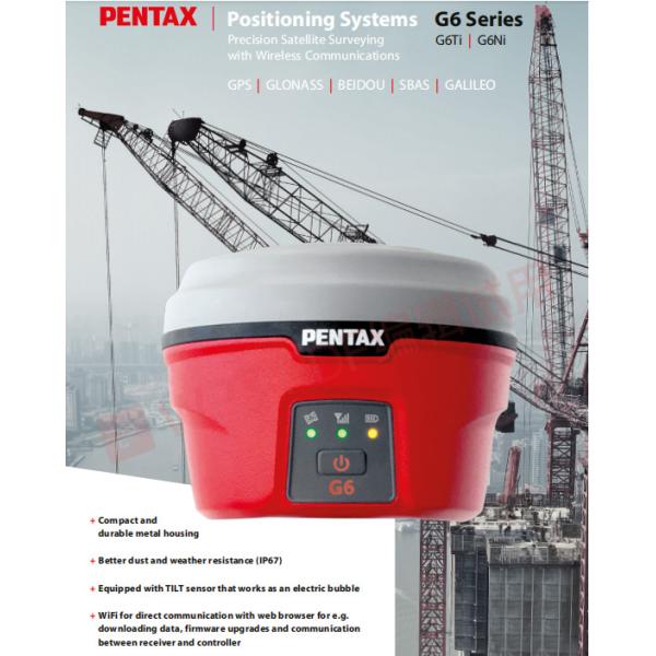 Pentax G6 555 направляет вездеход RTK приемника GPS GNSS с IMU