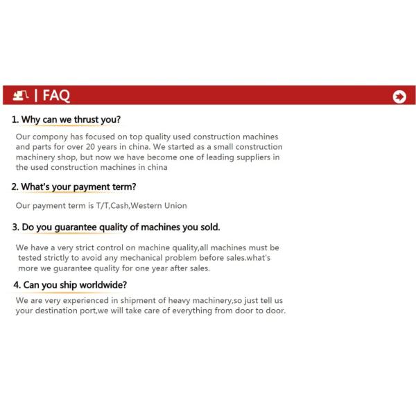 Категория 320d Использованный экскаватор Caterpillar Средний 20t Оригинальный цвет краски