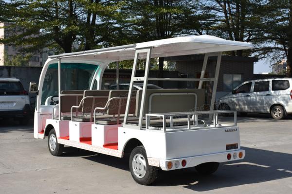Enpower Controller 11 Seater Electric Sightseeing Car For Resort 7.5KW AC Motor