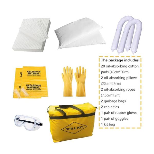 30L Custom Solution Chemical Spill Cleanup Kits Chemical Spill Kits For Laboratory