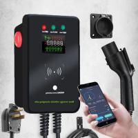 IP67 European Standard Swipe Card AC Wall Box Electric Car Charger Leakage Protection