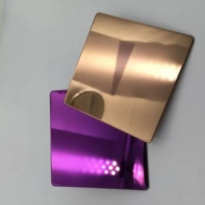 whole plate Foshan factory price 201/304/316 spot stock PVD anti-fingerprint decorative stainless steel sheet