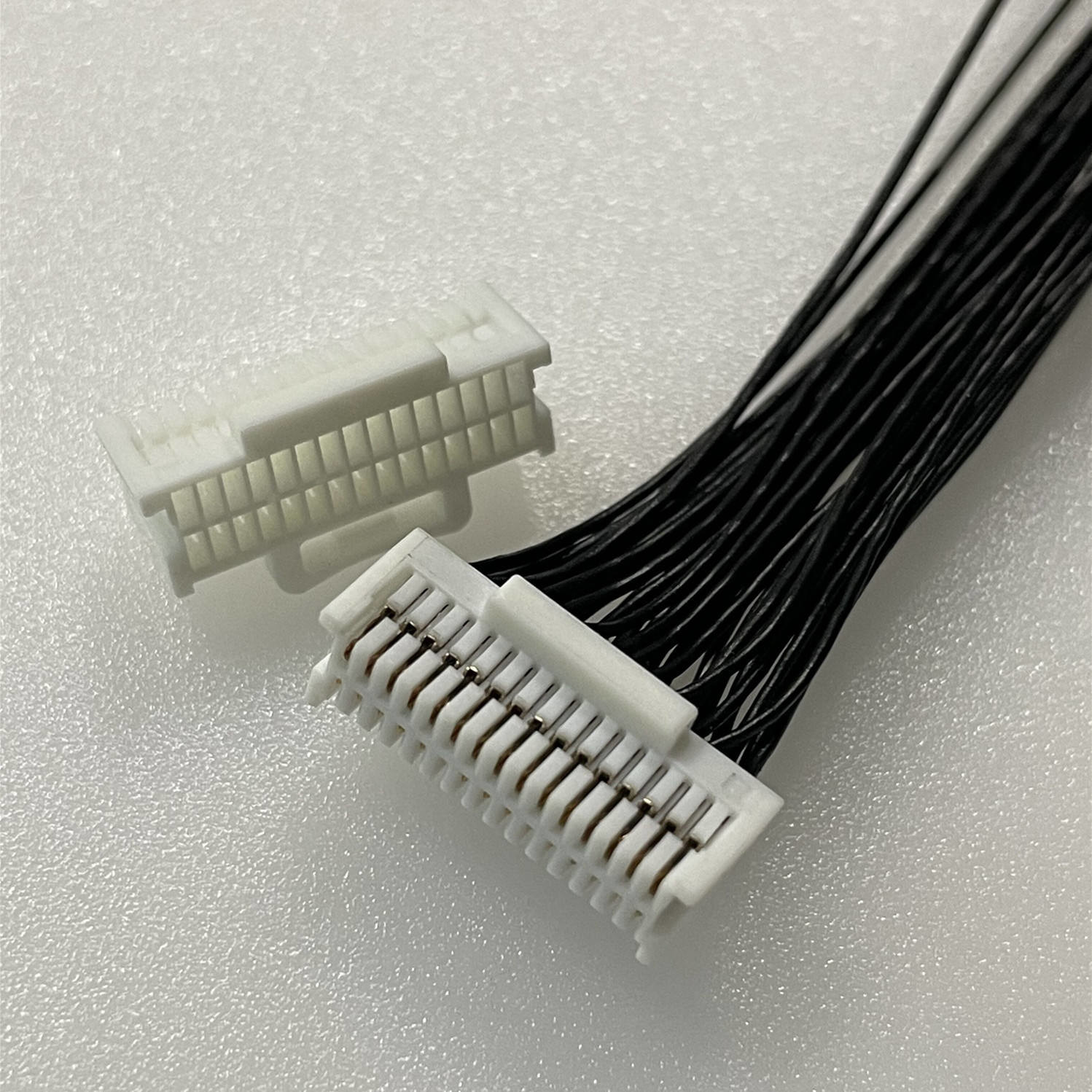 Соединитель 1.0mm ЧАСОВ сборки кабеля DF50S-30DS-1C Pin Lvds таможни 30