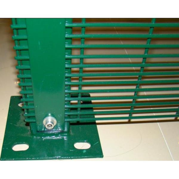 Clearvu 358 Охрана оцинкованных панелей / решетчатых панелей «V» Формирование горизонтально