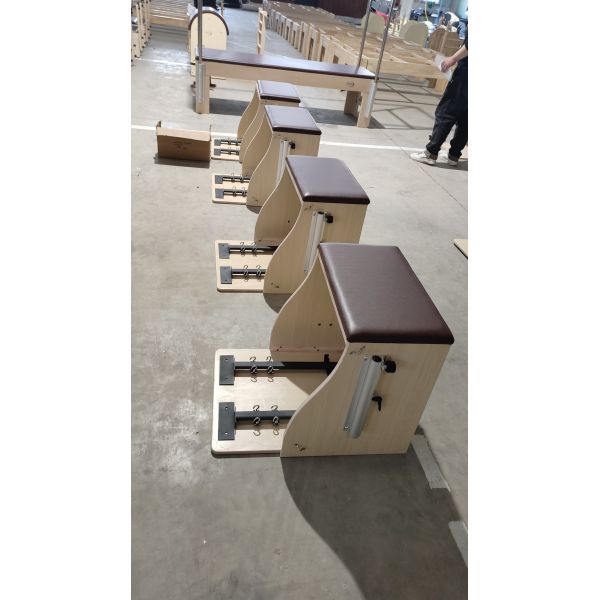 Maple Wood Pilates Wunda Chair U+PL004 with Compact Balance Training Design