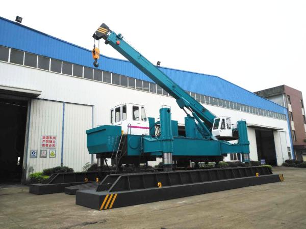 ZYC360 Hydraulic Static Pile Driver , Pile Driving Equipment In Blue Color