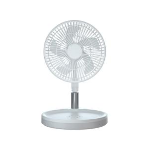 Bureau électrique rechargeable pliant la fan télescopique oscillant avec l'ext