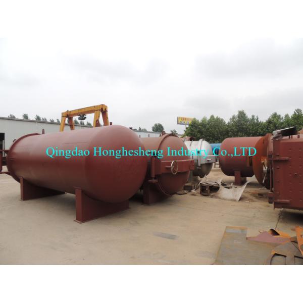 Electricity Steam Heating Vulcanization Tank 600mm To 4500mm Dia For Shoe