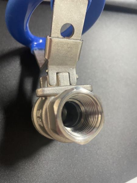 2PC de aço inoxidável válvula de esferas de manobra oval / redonda com custo de envio incluído