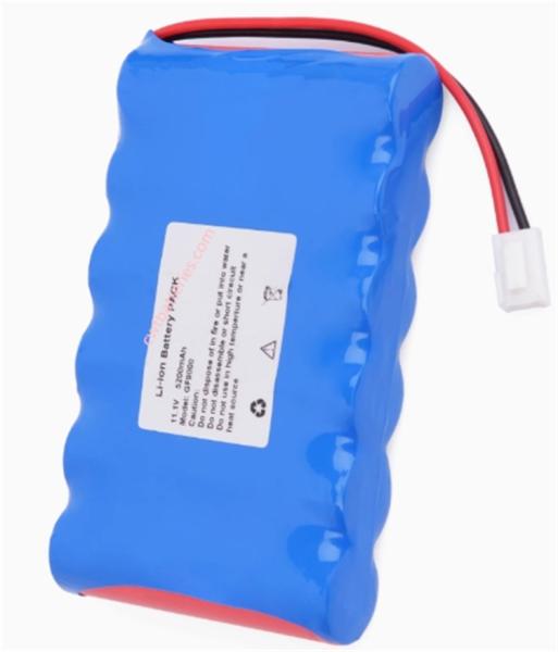 Guoteng GF9000 batterie au lithium-ion Nouveau compatible 11,1V 5200mAh pour GT2000,GT6000,GF9000,GT9002,GT9003 électrocardiographe