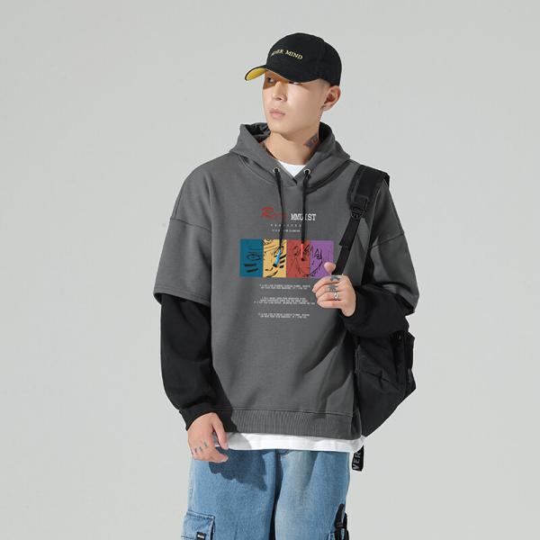 Sudaderas con capucha largas de la manga con el poliéster encapuchado 100% S-3XL para el invierno