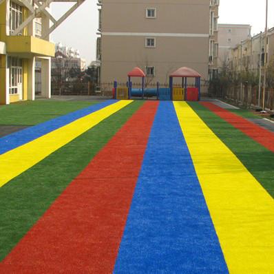 Kindergarten Indoor Outdoor Grass Turf 4*25m 2*25m Or Size Customized