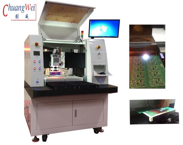 High Precision Laser Depaneling Equipment Less Black Carbonization AC220V