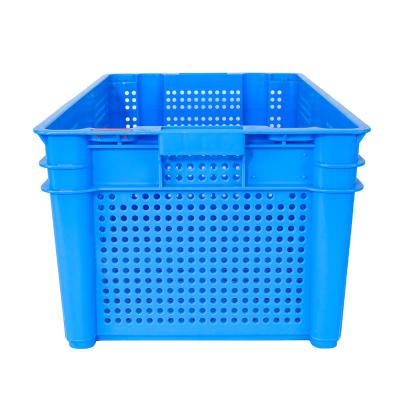 Estilo de malha 640x415x305mm Cesto de reformulação de plástico empilhável para solução de economia de espaço