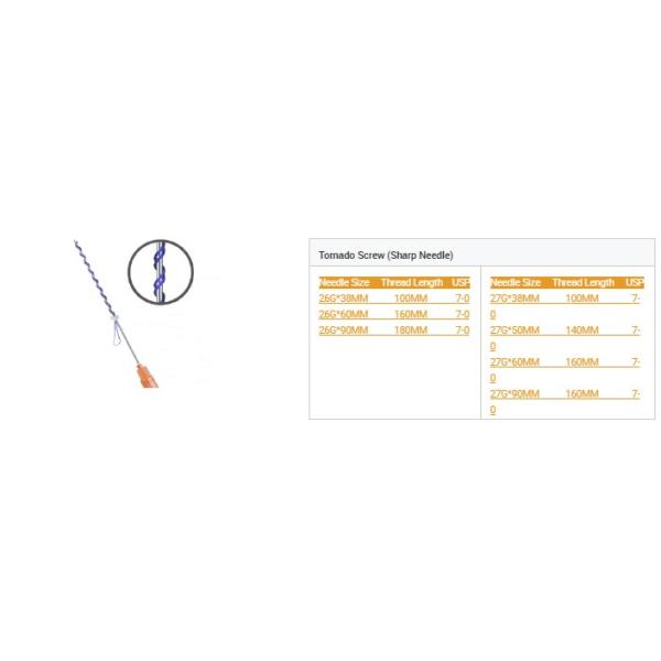 Подъем потока PDO Потоки Hyamely не хирургические Absorbable Pcl Pdo для подниматься стороны