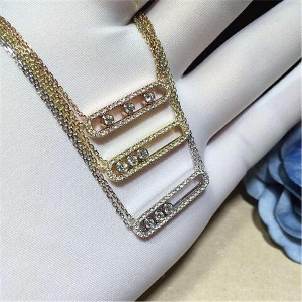  diamonds necklace 18kt  gold  with yellow gold or white gold or  pink gold