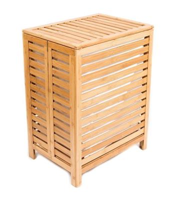 Square Shaped Bamboo Storage Baskets Unique Laundry Organizer 2-50mm Thickness