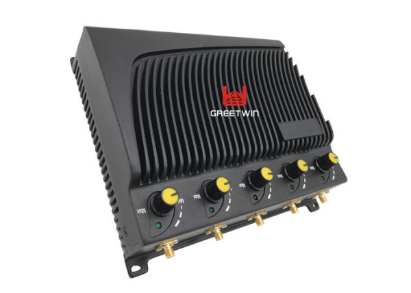 DC 5V Desktop Portable Cell Phone Wifi Jammer , 12 watt Adjustable 2.4G GPS Signal Jammer