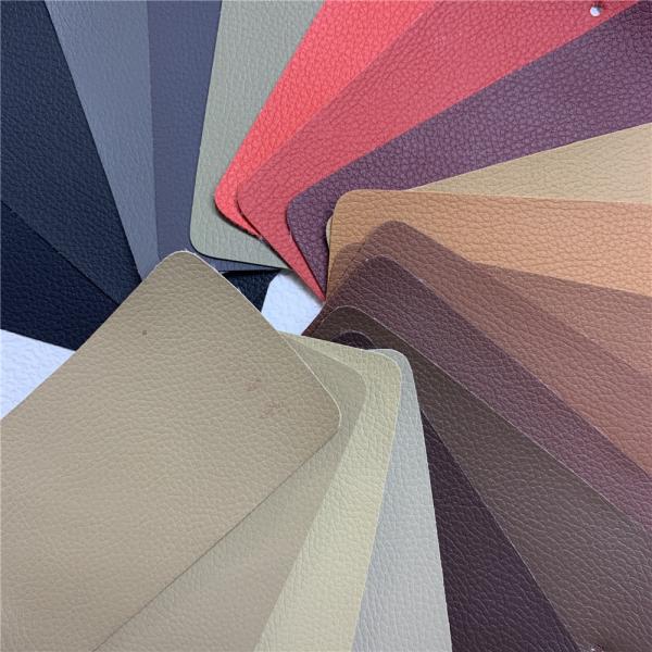 0.6mm-1.2mm Synthetic PVC Leather Fabric For Car Seat 58/60