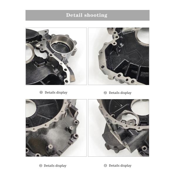 ISUZU 4HK1 Diesel Engine Flywheel Housing 8980410660 Hitachi ZAXIS 190W-3 220W-3