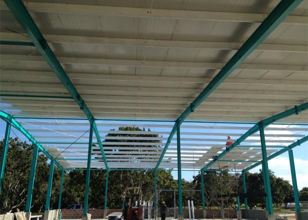 Precast Design Steel Structure Warehouse Ready Made Alkyd Primer Surface
