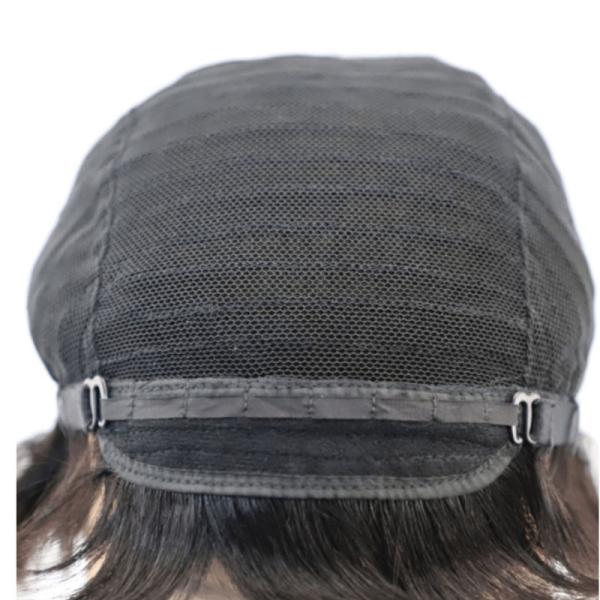 None Lace Wigs Short Water Wave Brazilian Remy Human Hair BOB Wigs for Black Women