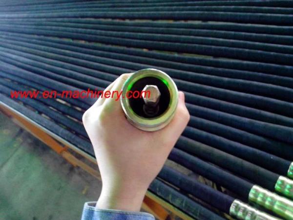 Eccentric Concrete Vibrator With CE, Replaceable Vibrator Head Shaft Part