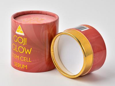 Cartucho rígido 30ml do cilindro da folha de ouro para o empacotamento cosmético