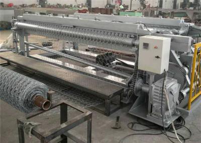 80x100mm Hexagonal Knitting Gabion Wire Mesh Machine