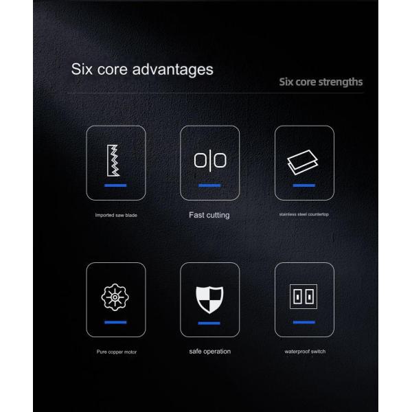 Electric Cow Beef Frozen Meat And Bone Band Saw Cutter Cutting Machine Meat Process Equpiment